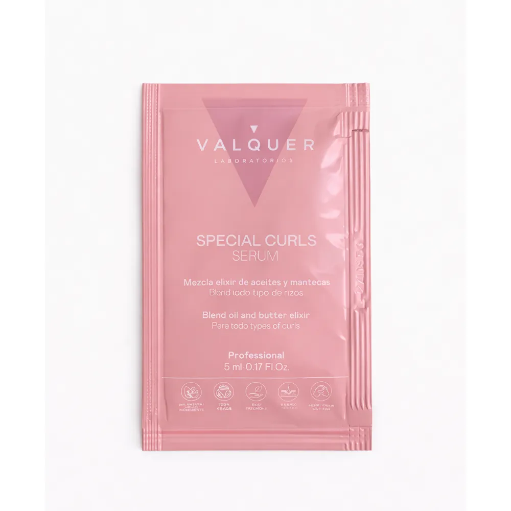 Muestra Valquer Sérum Especial para Rizos 5ml Muestra Valquer Sérum Especial para Rizos 5ml